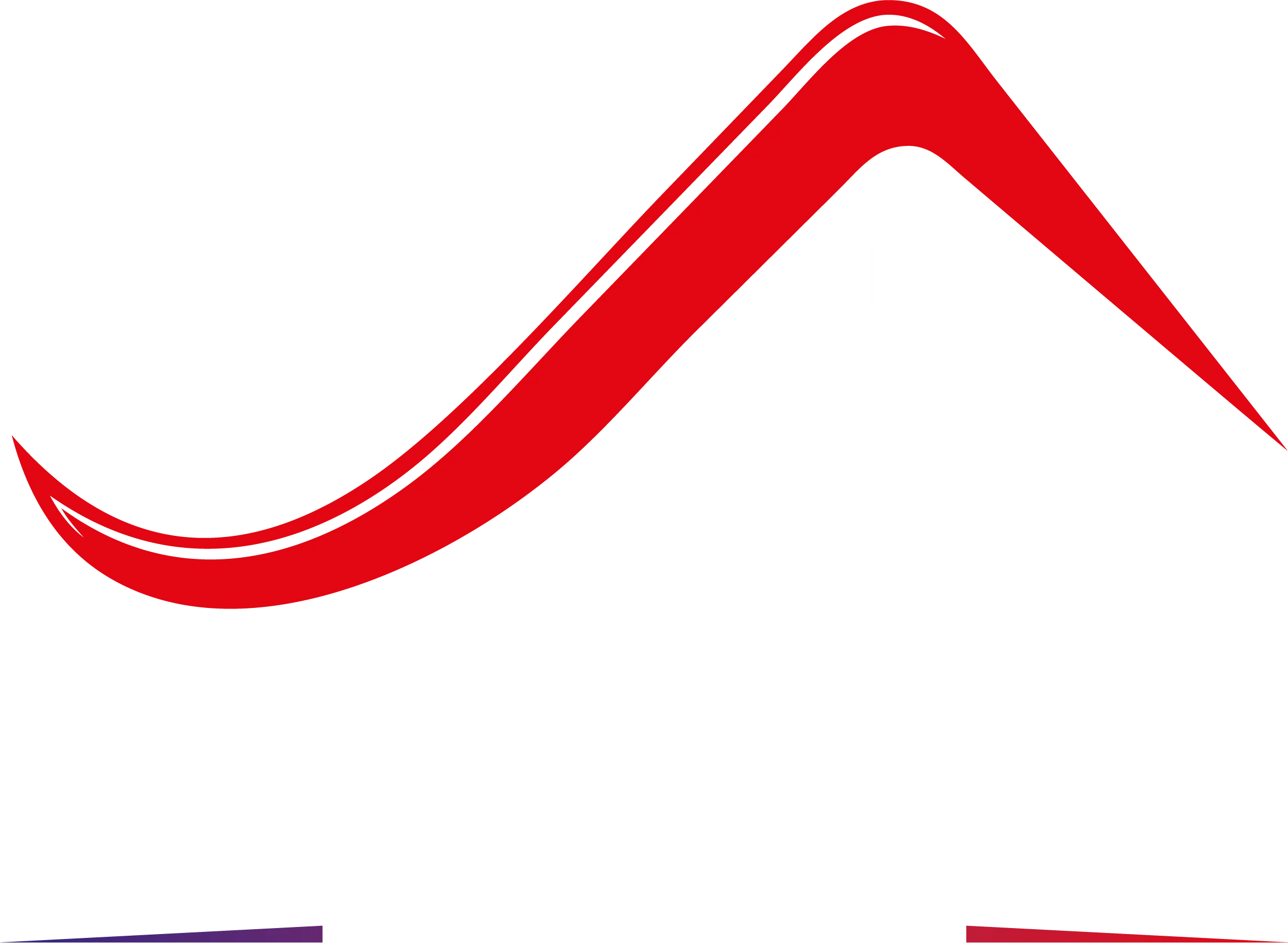 Logo VH Toiture Blanc - Artisan Couvreur dans l'Oise (60)